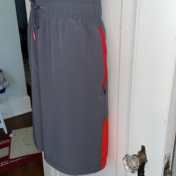 Prince & Fox gray polyester/spandex elastic waistband with orange detailing - Picture 2 of 7